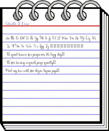 Celinetta - Demo Regular animated font preview Celinetta - Demo Regular animated font preview