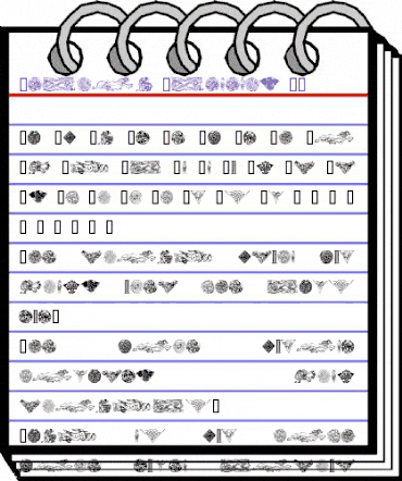 Celtic Elements II Regular animated font preview