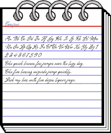 Cenizas Regular animated font preview Cenizas Regular animated font preview