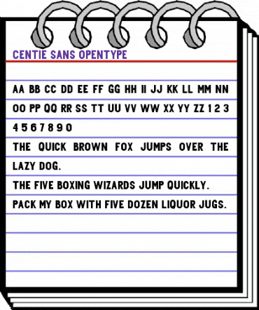 Centie Sans animated font preview Centie Sans animated font preview