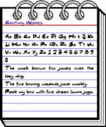 Century Wishes Regular animated font preview Century Wishes Regular animated font preview