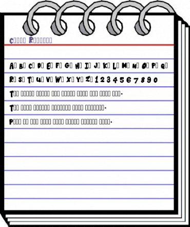 Cesar Regular animated font preview