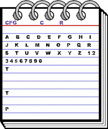 CF Glitch City Regular animated font preview CF Glitch City Regular animated font preview