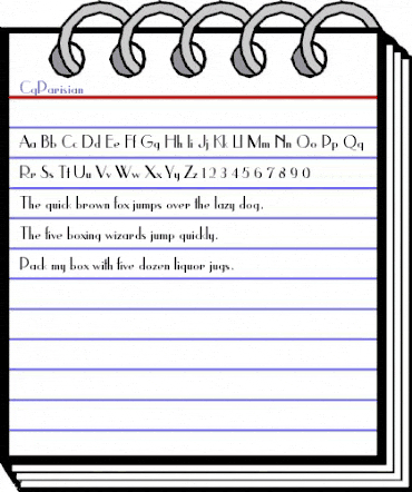 Cg Medium animated font preview