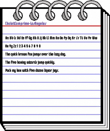 ChaletComprime-LosAngeles Regular animated font preview ChaletComprime-LosAngeles Regular animated font preview