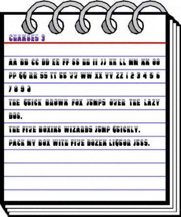 Changes 3 Regular animated font preview Changes 3 Regular animated font preview