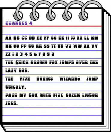 Changes 4 Regular animated font preview