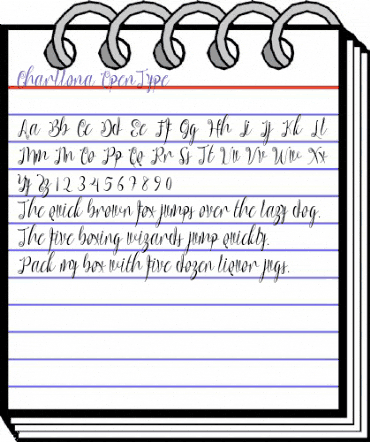 Charllona Regular animated font preview Charllona Regular animated font preview