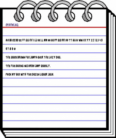 Charmling Regular animated font preview Charmling Regular animated font preview