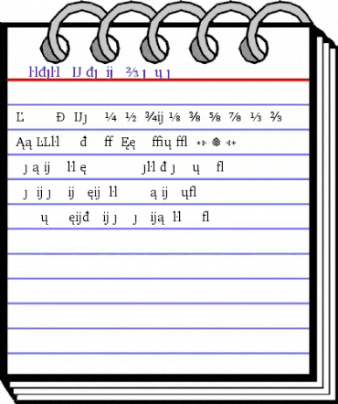 Charter Extension animated font preview Charter Extension animated font preview