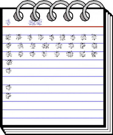 Cherubs MA Regular animated font preview Cherubs MA Regular animated font preview