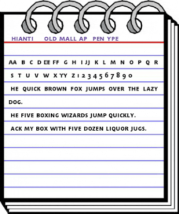 Bitstream Chianti Bold Small Cap animated font preview Bitstream Chianti Bold Small Cap animated font preview