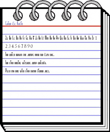 Chiko & Owlie Regular animated font preview