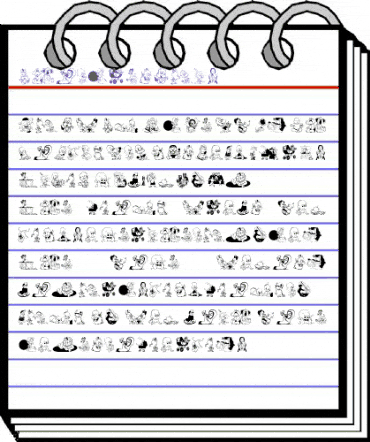 ChildrenBats Regular animated font preview ChildrenBats Regular animated font preview