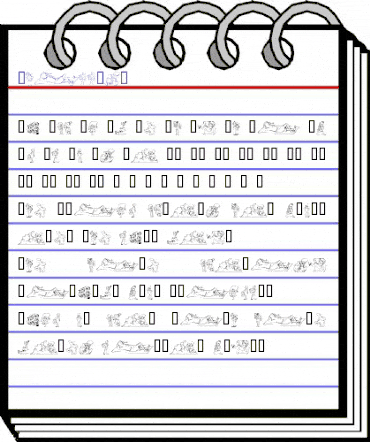 Chilluns Regular animated font preview Chilluns Regular animated font preview