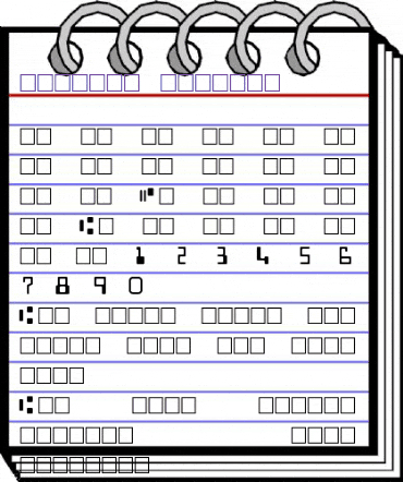 ChkMICR Regular animated font preview ChkMICR Regular animated font preview