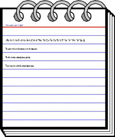 Chocolate and Delight Regular animated font preview Chocolate and Delight Regular animated font preview