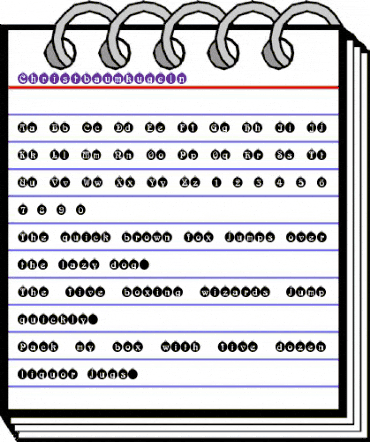 Christbaumkugeln Regular animated font preview Christbaumkugeln Regular animated font preview