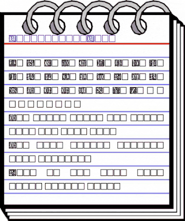 ChristensenCaps Regular animated font preview