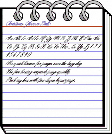 Christmas Glooves Italic Regular animated font preview Christmas Glooves Italic Regular animated font preview