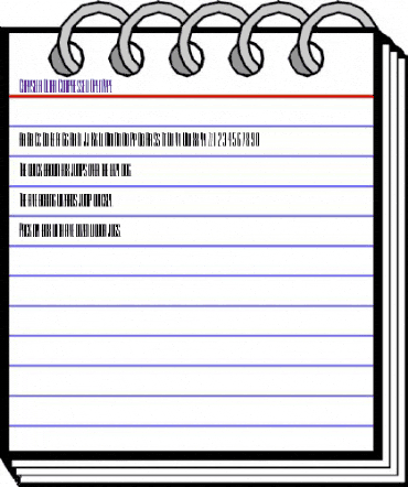 Chrysler-Ultra-Compressed Regular animated font preview Chrysler-Ultra-Compressed Regular animated font preview