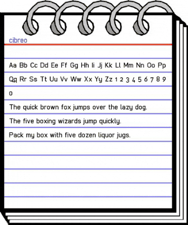 cibreo Regular animated font preview cibreo Regular animated font preview