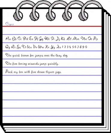 Cigno Regular animated font preview Cigno Regular animated font preview