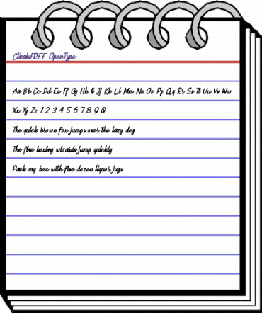 Cikals FREE Regular animated font preview Cikals FREE Regular animated font preview