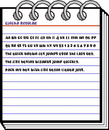 Cincha Regular animated font preview Cincha Regular animated font preview