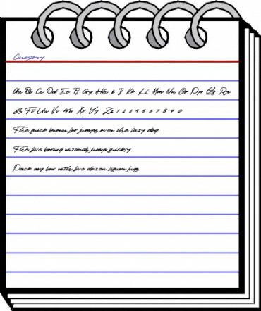 Cinestory Regular animated font preview