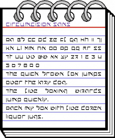 Circumcision Regular animated font preview