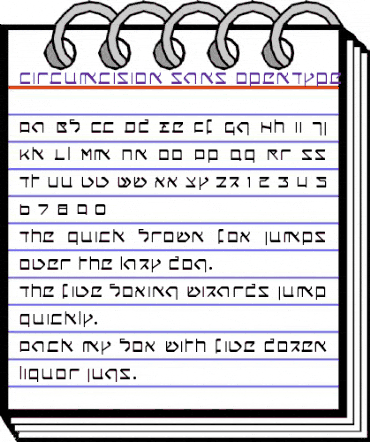 Circumcision Sans animated font preview
