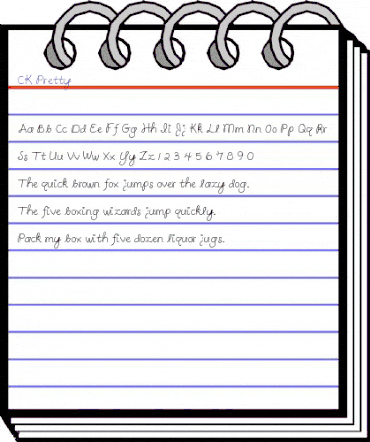 CK Pretty Regular animated font preview CK Pretty Regular animated font preview