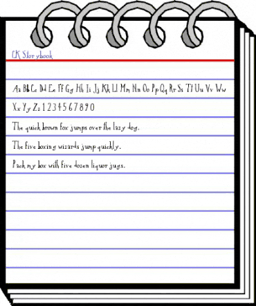 CK Storybook Regular animated font preview CK Storybook Regular animated font preview