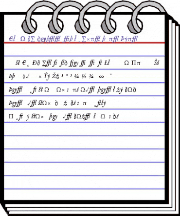 CliffordEighteen ItalicExpert animated font preview