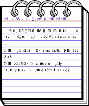 CliffordSix RomanExpert animated font preview