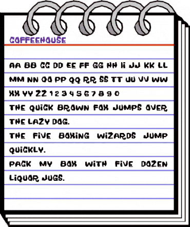 Coffeehouse Medium animated font preview