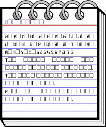 Commander Regular animated font preview
