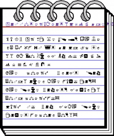 Communications P03 animated font preview