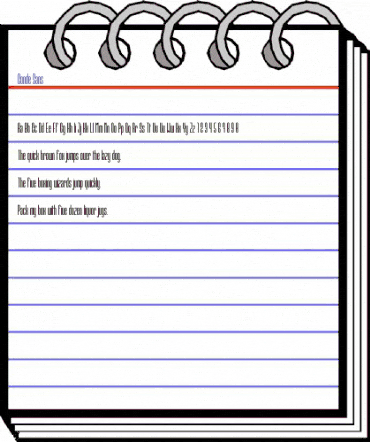 Conde Sans Regular animated font preview