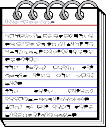 Cool Balloons Regular animated font preview Cool Balloons Regular animated font preview