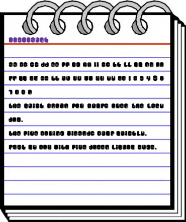 Cosmojunk Regular animated font preview