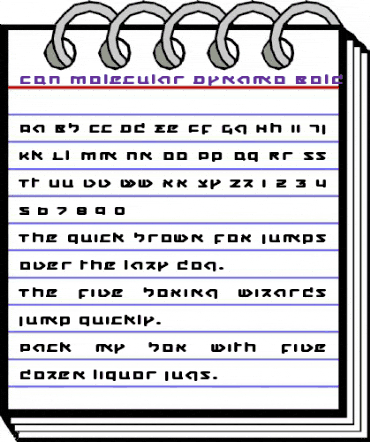 CQN-Molecular-Dynamo Bold animated font preview CQN-Molecular-Dynamo Bold animated font preview