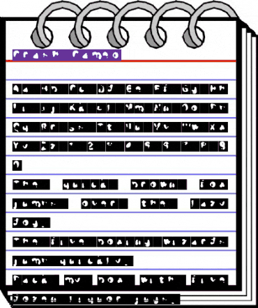 Crash Medium animated font preview