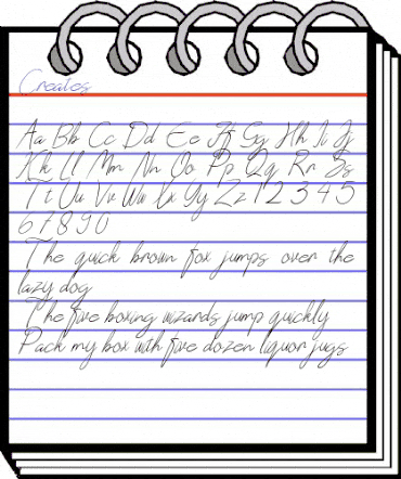 Creates Regular animated font preview Creates Regular animated font preview