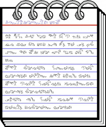 Creatures LT Regular animated font preview