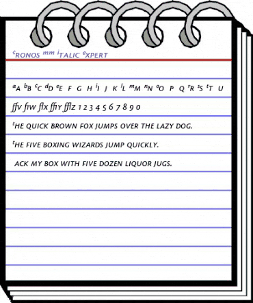 Cronos MM Regular animated font preview Cronos MM Regular animated font preview