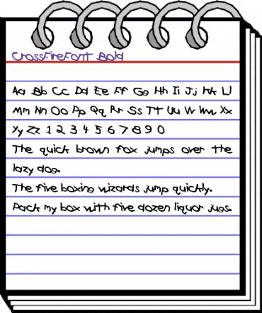 CrossFireFont Bold animated font preview CrossFireFont Bold animated font preview