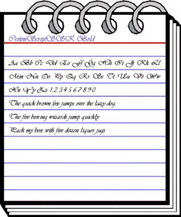 CrotonScriptSSK Bold animated font preview CrotonScriptSSK Bold animated font preview