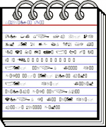 Culinary Art Regular animated font preview